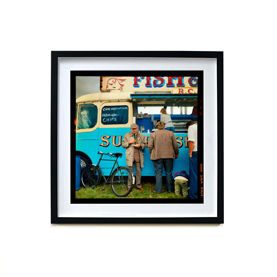 Fish &amp; Chips Van (Square) Haddenham Steam Rally, Cambridgeshire by Richard Heeps