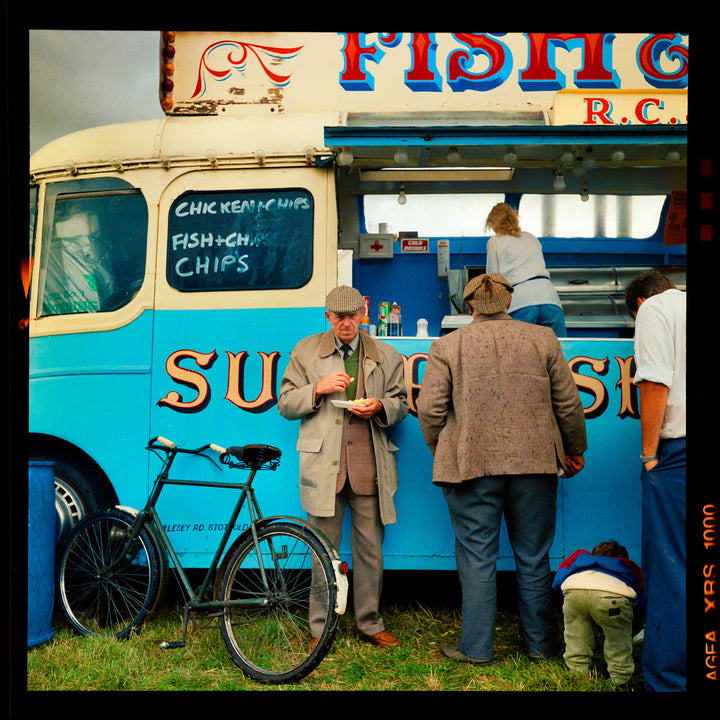 Fish &amp; Chips Van (Square) Haddenham Steam Rally, Cambridgeshire by Richard Heeps