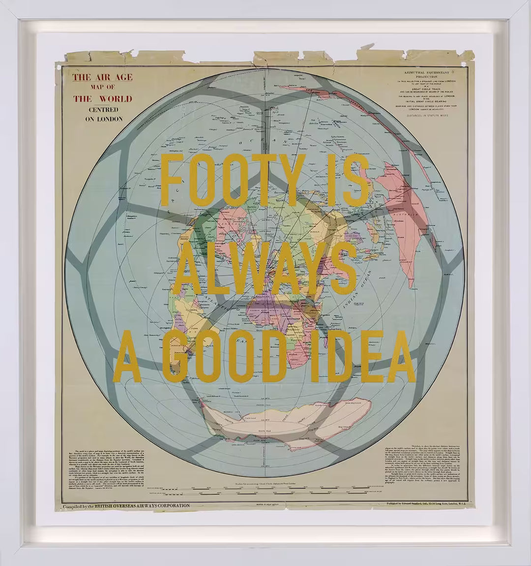 Footy Is Always A Good Idea by The Real Hackney Dave