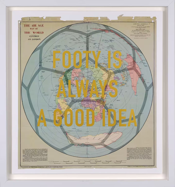 Footy Is Always A Good Idea by The Real Hackney Dave