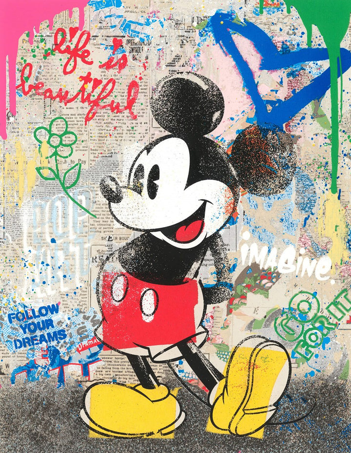 Forever Mickey by Mr Brainwash