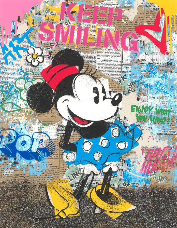 Forever Minnie by Mr Brainwash