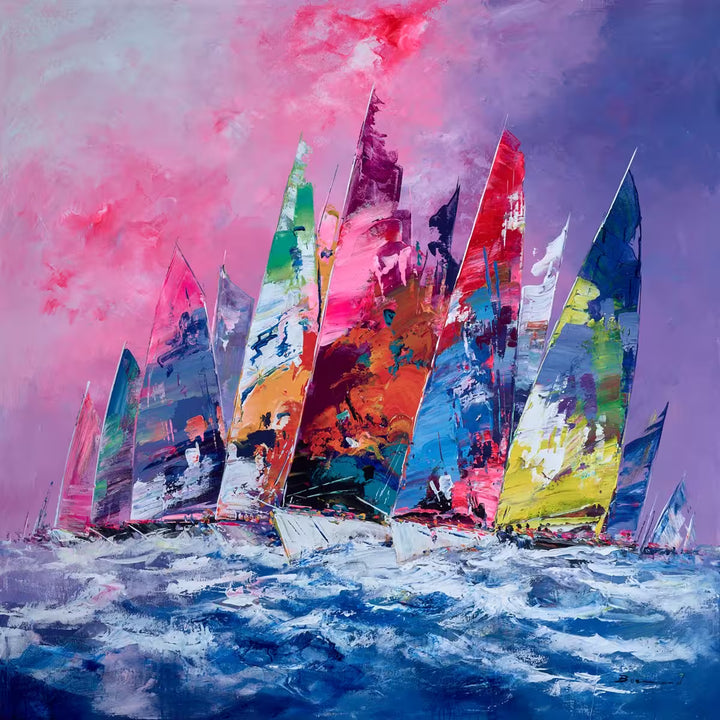 Forever Sailing III by Bernard