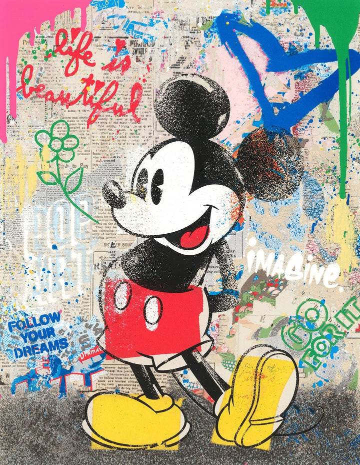 Forever Mickey by Mr Brainwash