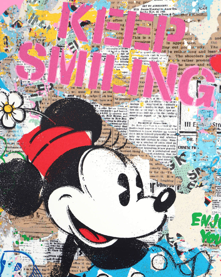 Forever Minnie by Mr Brainwash