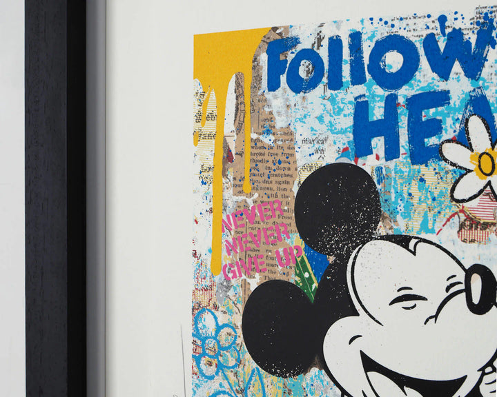 Forever Starts Here by Mr Brainwash
