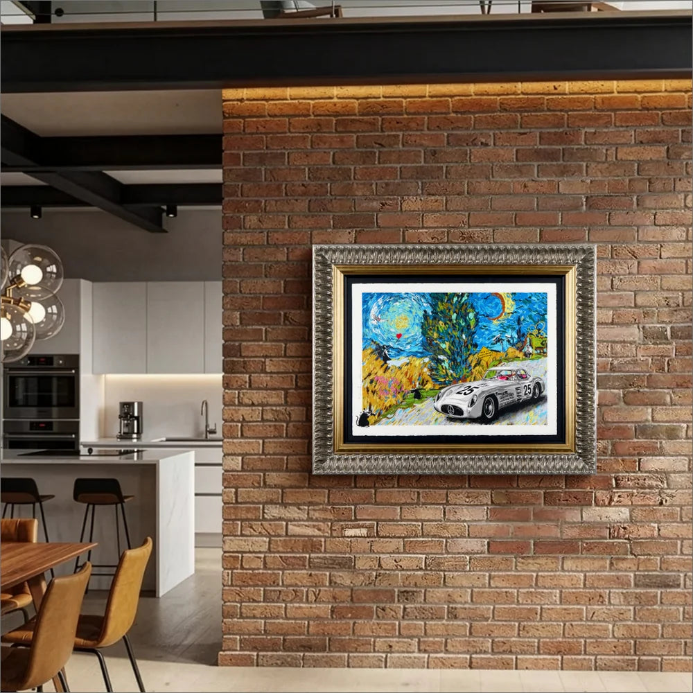 Fueled by Starry Nights by Mr Brainwash