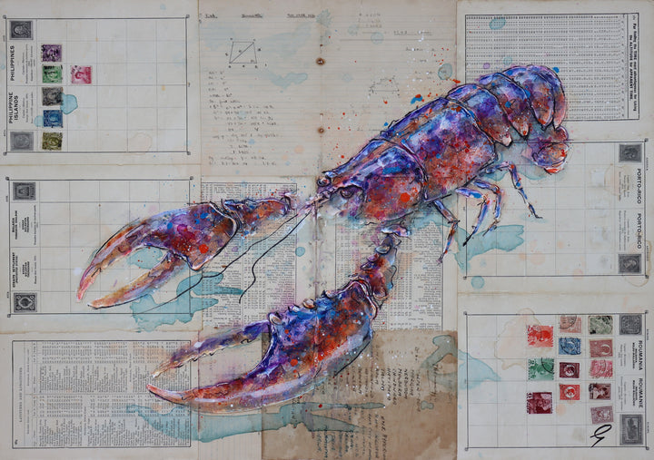 Great Lobster by Giles Ward