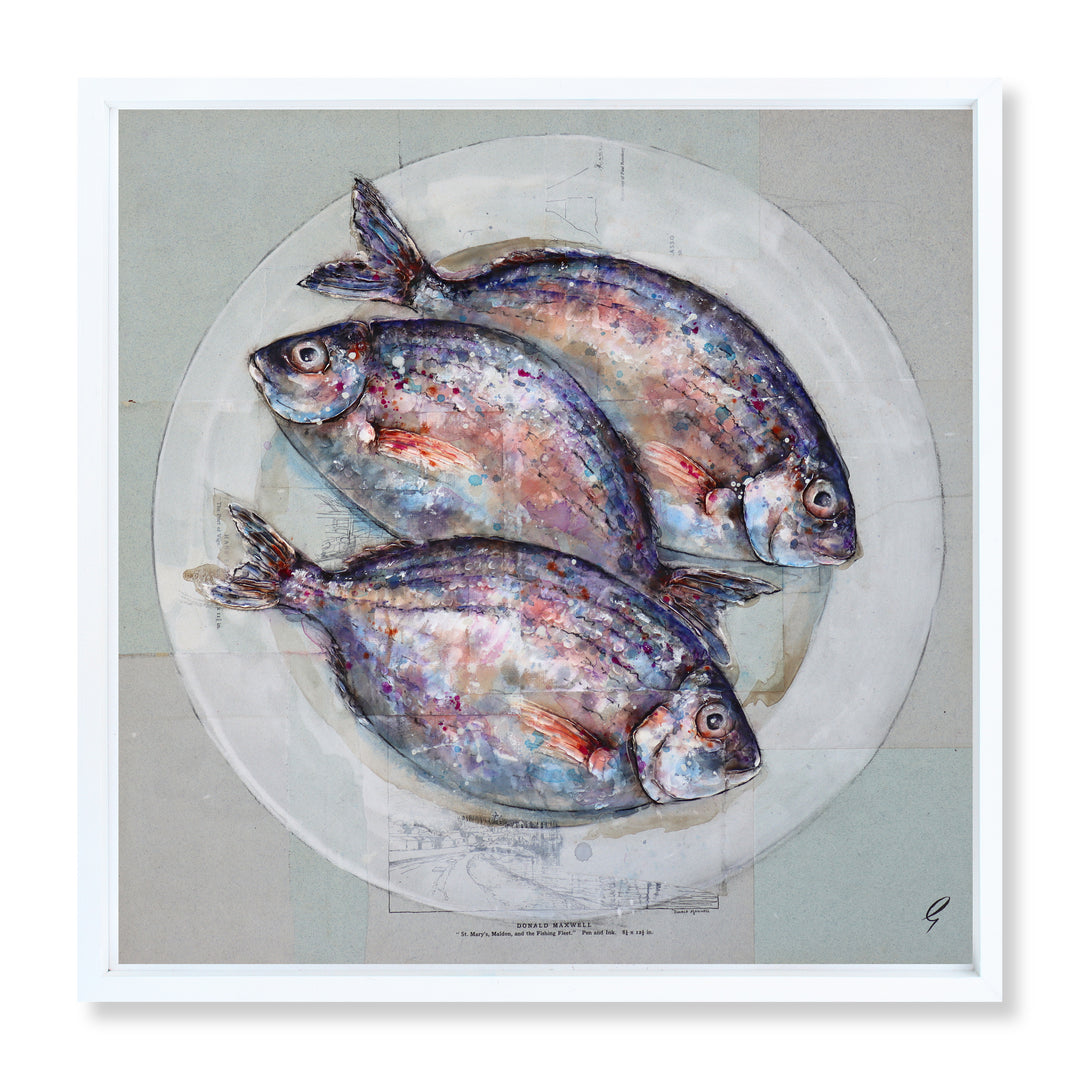 Three Silver Bream by Giles Ward