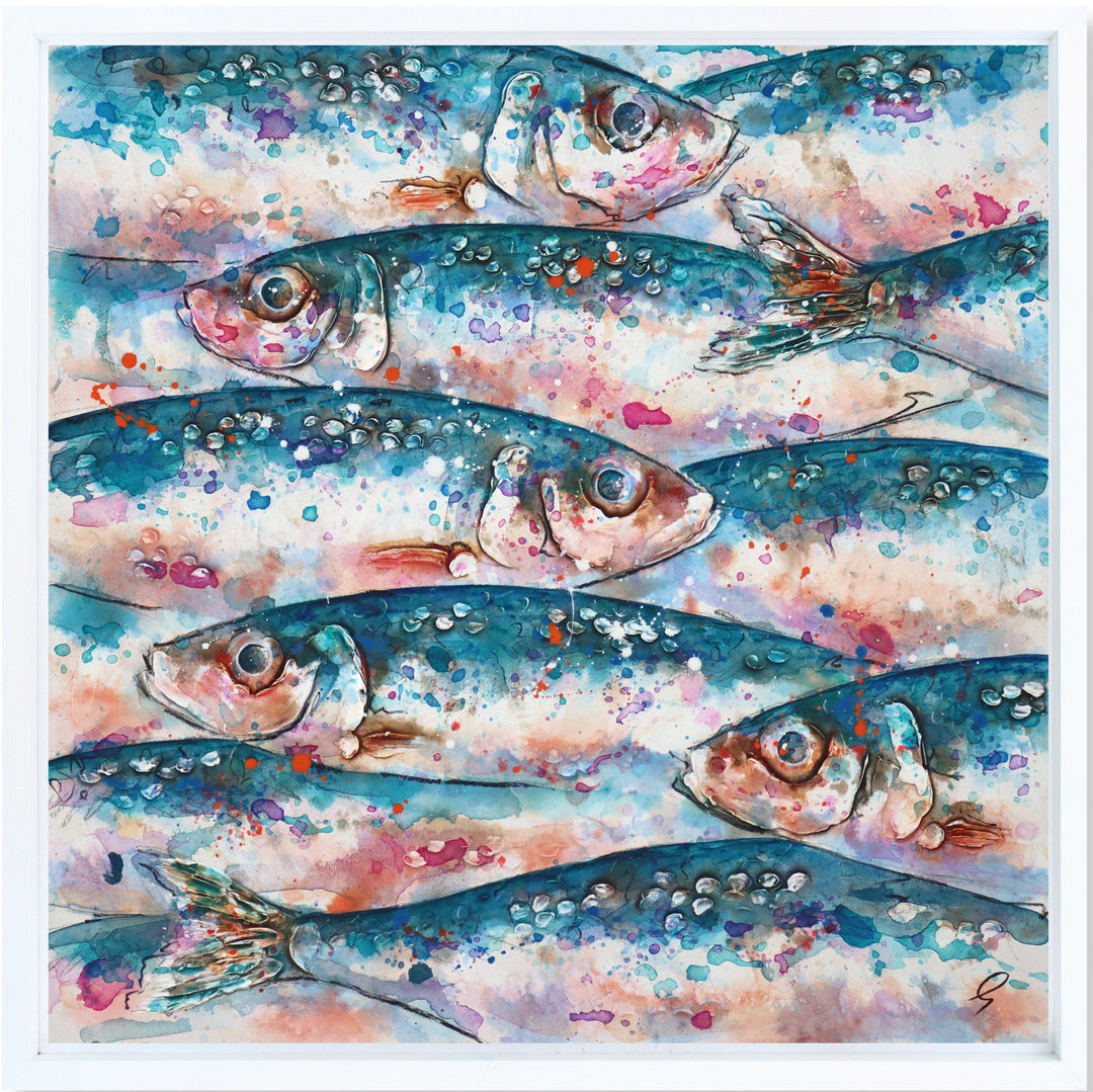 Herring School II by Giles Ward