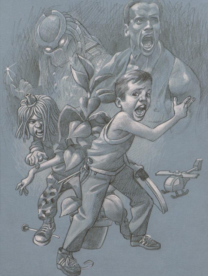 Get to Da Choppa! (Sketch) by Craig Davison