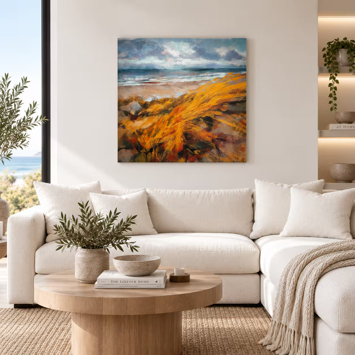 Debbie Boon Golden September in situ