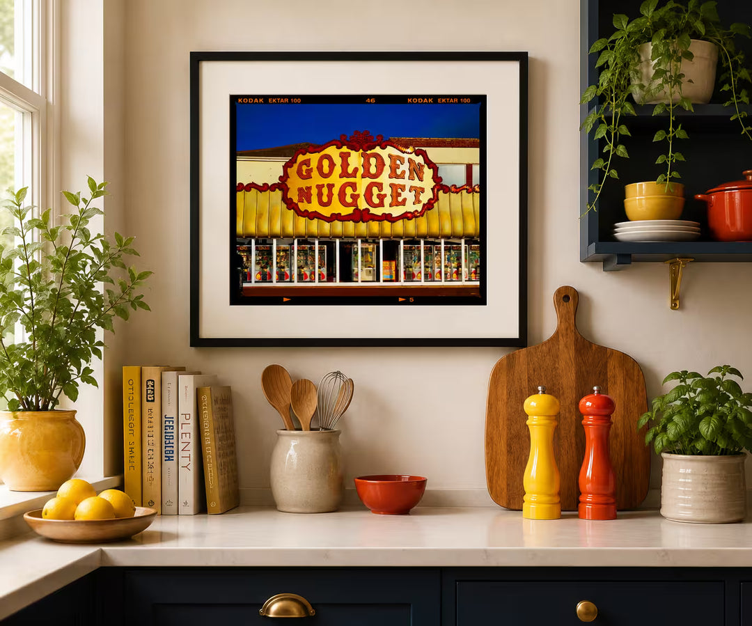 Richard Heeps Golden Nugget in situ