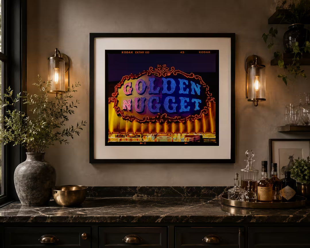 Richard Heeps Golden Nugget in situ