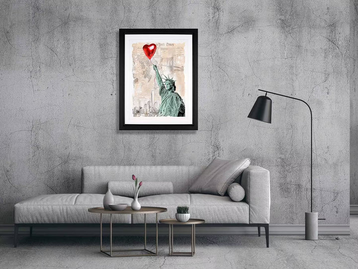 A picture of Mr Brainwash Heart and Soul in situ