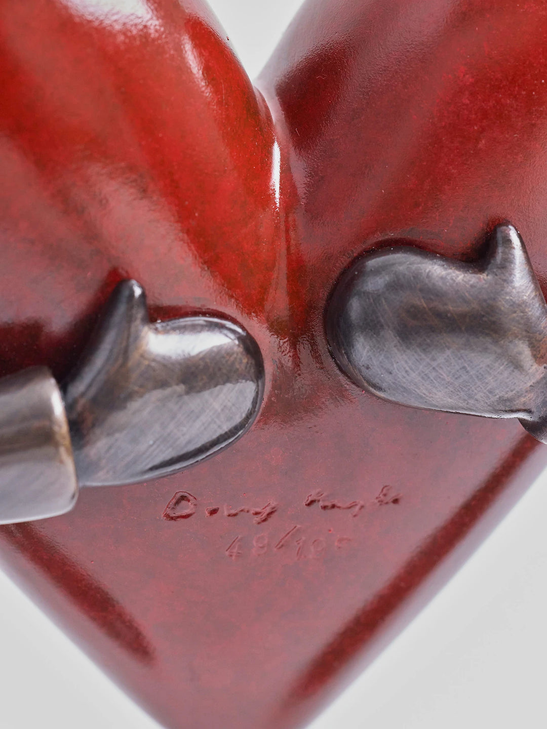 Heart to Heart (Bronze) by Doug Hyde