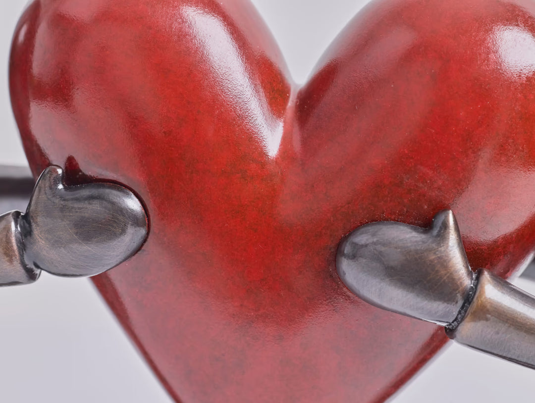 Heart to Heart (Bronze) by Doug Hyde