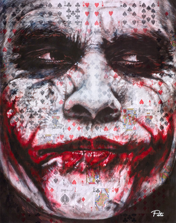 Heath Ledger - Joker by Pete Humphreys