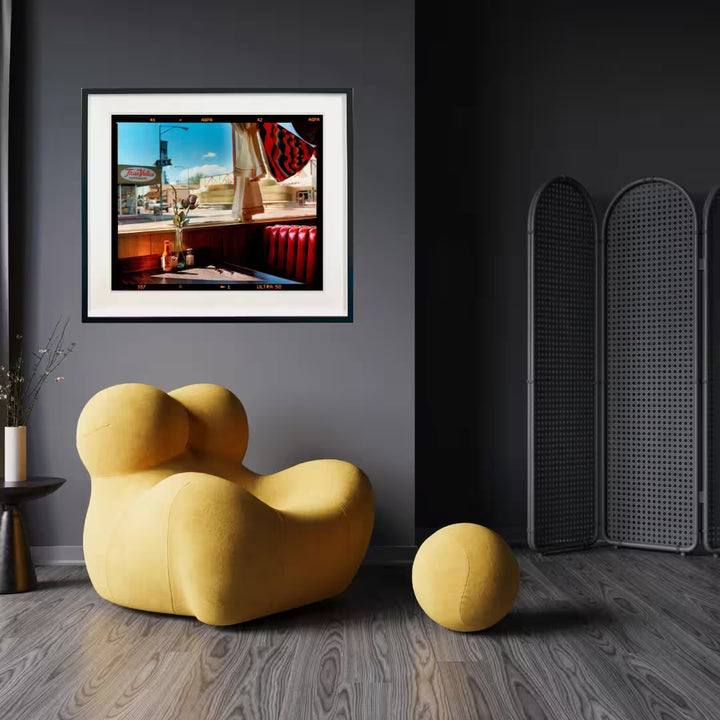 Richard Heeps Bonzanza Cafe (6x7 Film Rebate), Lone Pine, California, 2001 in situ