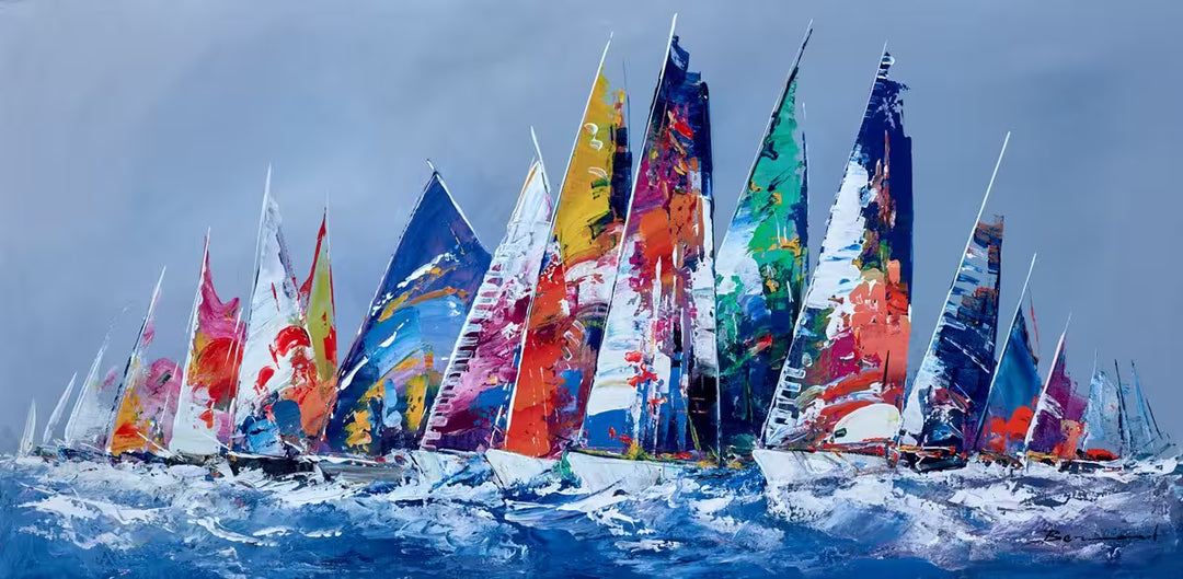 Hoist the Mainsail II by Bernard