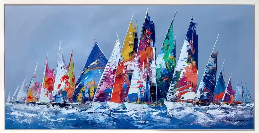 Hoist the Mainsail II by Bernard
