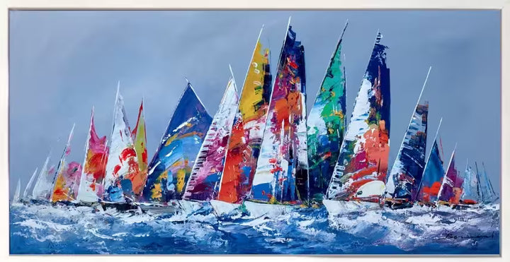 Hoist the Mainsail II by Bernard