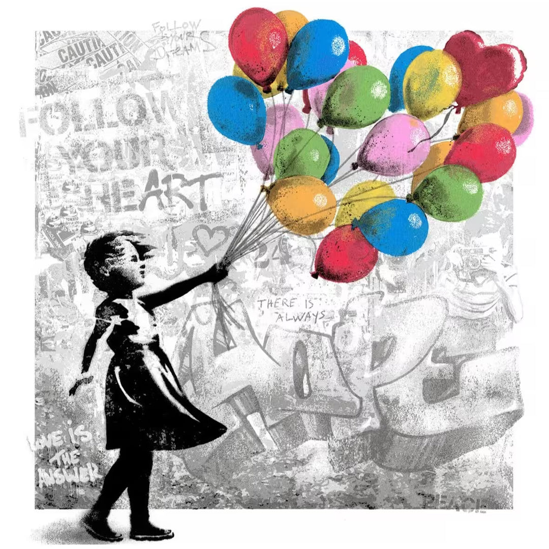Hope is Beautiful AP by Mr Brainwash