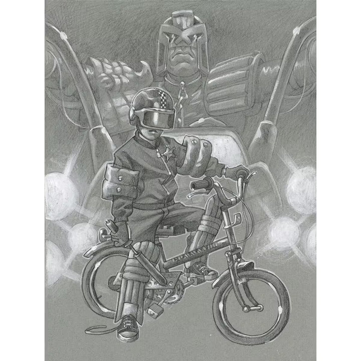 I am the Law, Creep! (Sketch) by Craig Davison