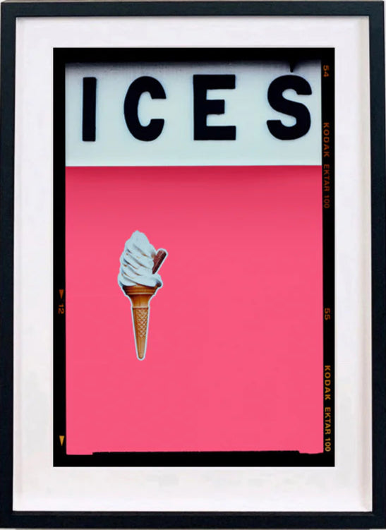 Ices (Pink Lemonade) in black frame by Richard Heeps available from Startle