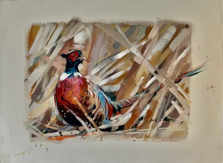 A Debbie Boon sketch the title is Study of Pheasant