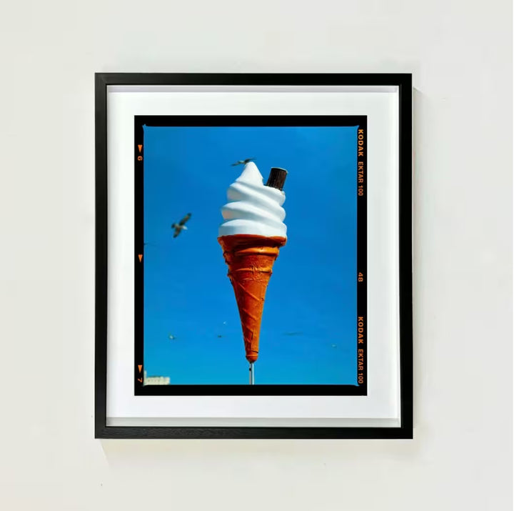 Richard Heeps Ice Cream Cone framed