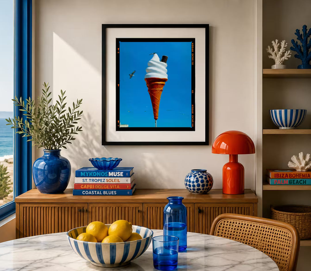 Richard Heeps Ice Cream Cone in situ