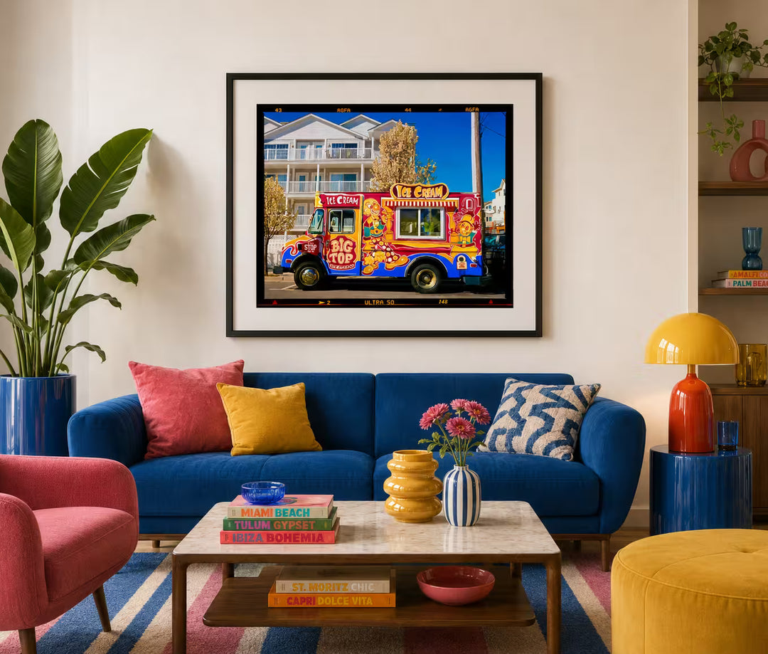 Richard Heeps Ice Cream Truck in situ
