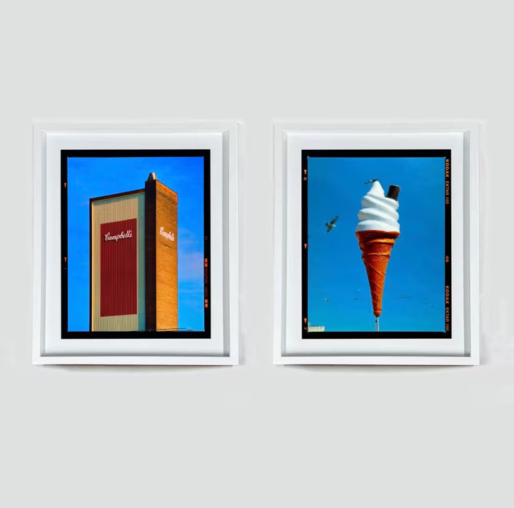 Richard Heeps Ice Cream Cone framed