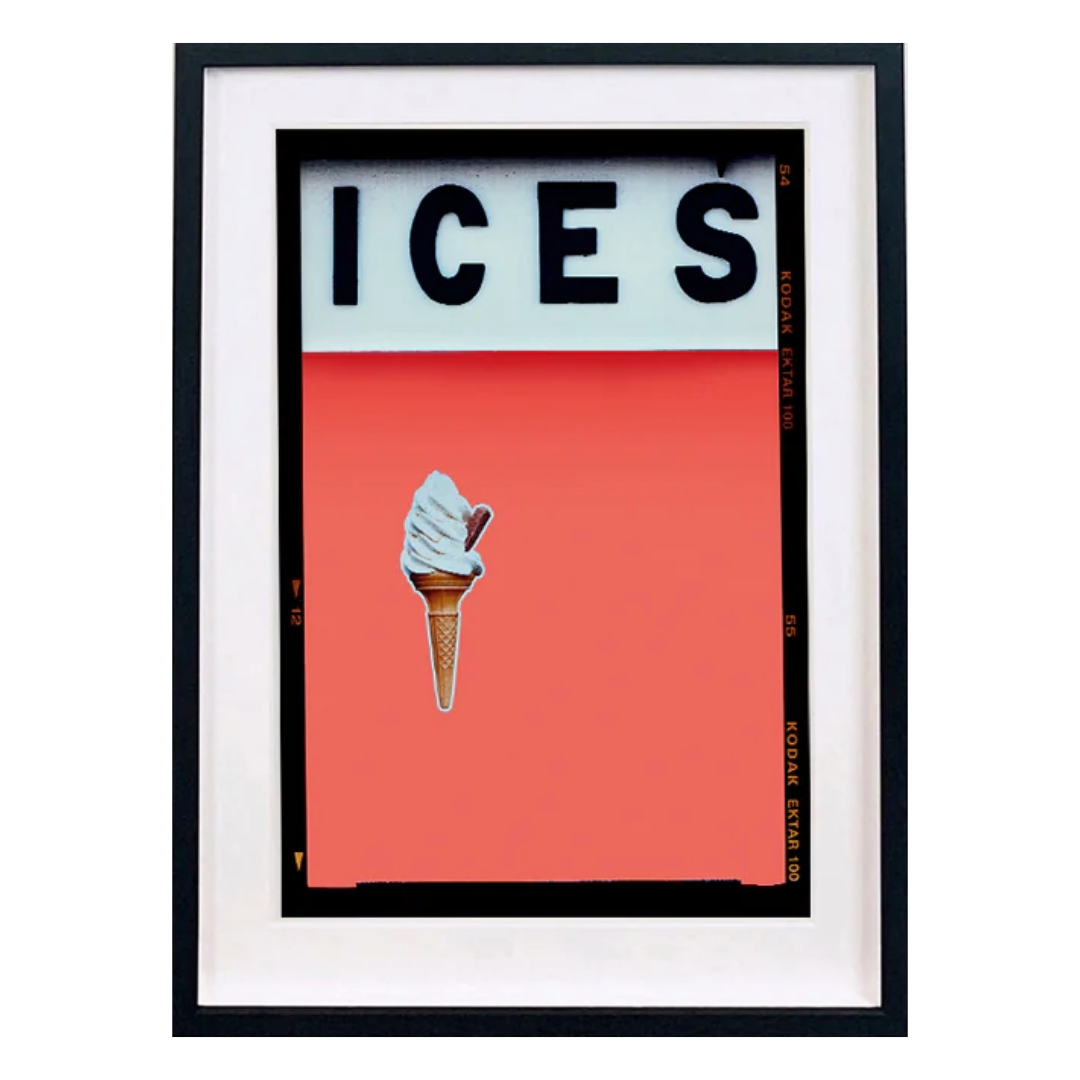 Ices Melondrama framed black frame Richard Heeps