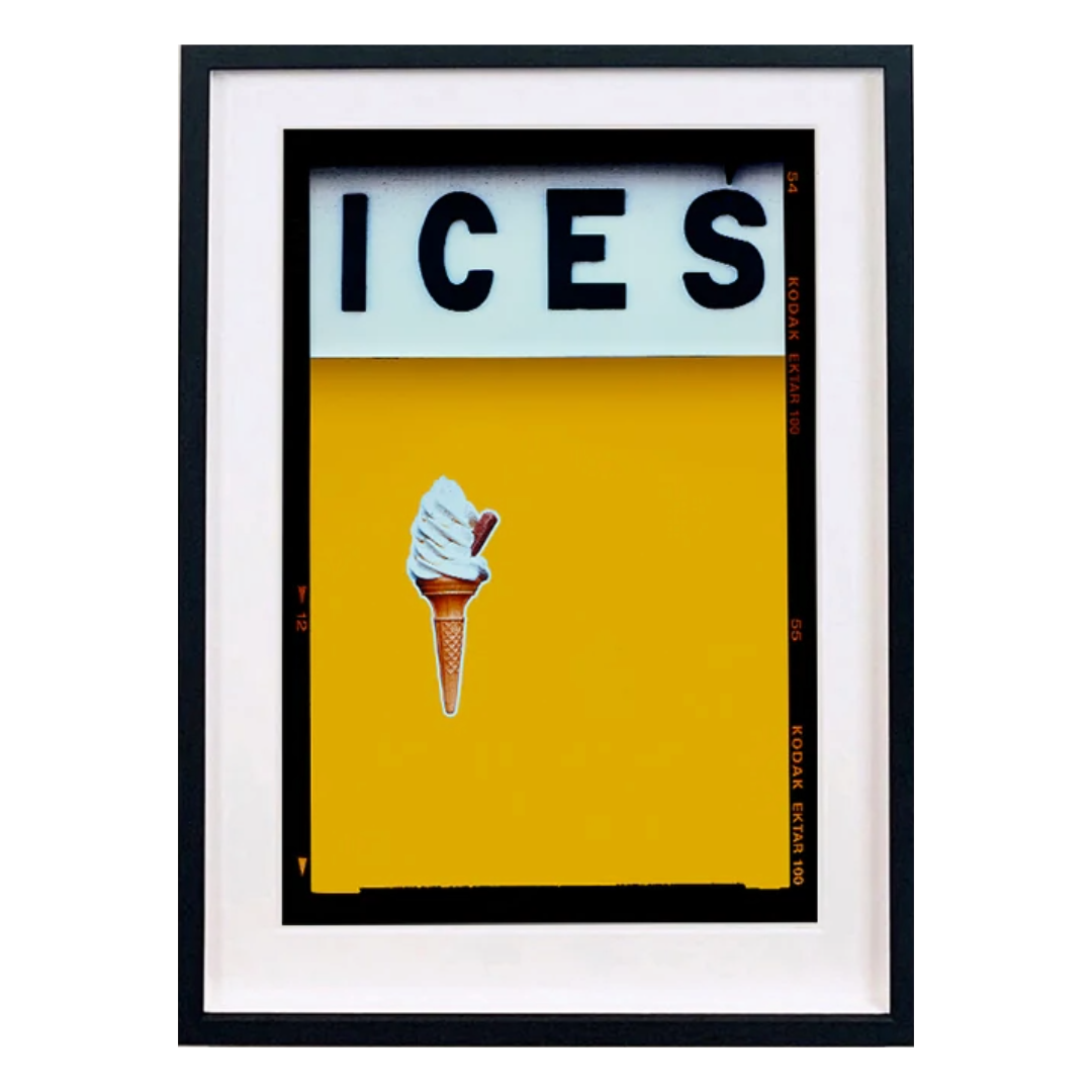 Ices Mustard Yellow framed from Richard Heeps