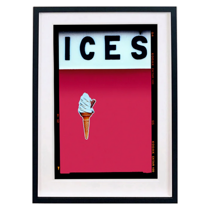 Ices Raspberry Framed Richard Heeps