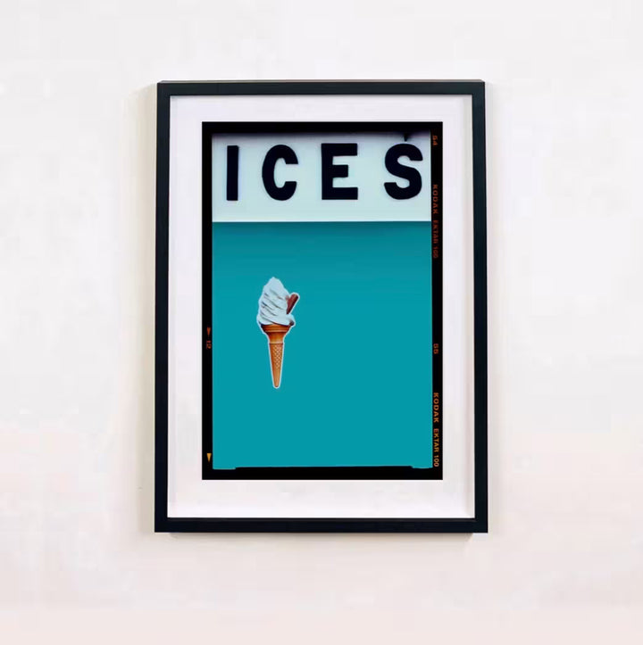 Richard Heeps Ices (Blue Curacao) black frame
