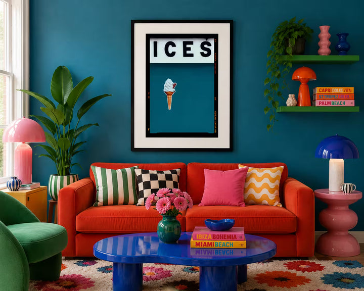 Richard Heeps Ices (Blue Teal) situ