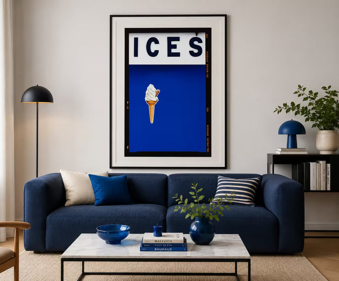 Richard Heeps Ices (Blue) in situ