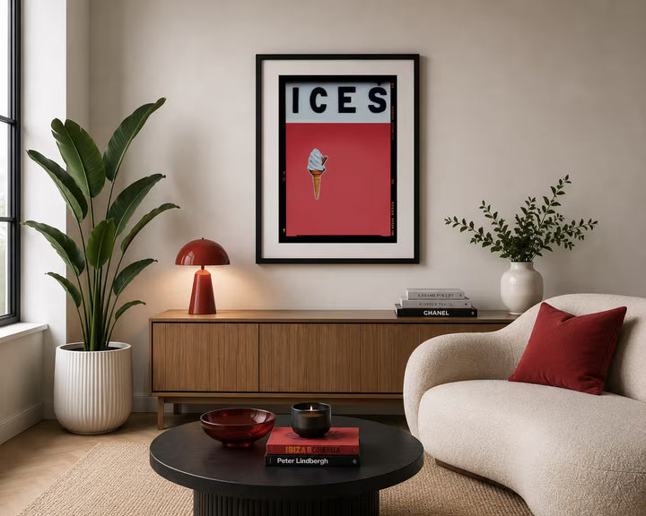 Richard Heeps Ices (Coral Pink) in situ