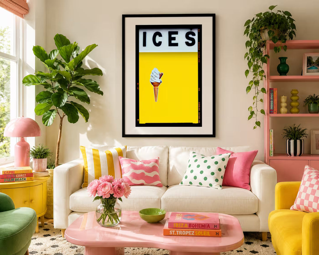 Richard Heeps Ices (Sherbert Lemon) in situ