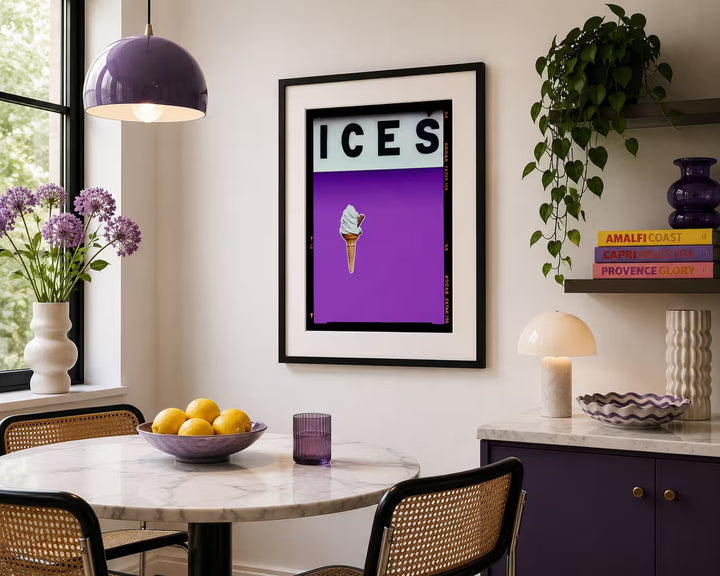 Richard Heeps Ices (Lilac) in situ