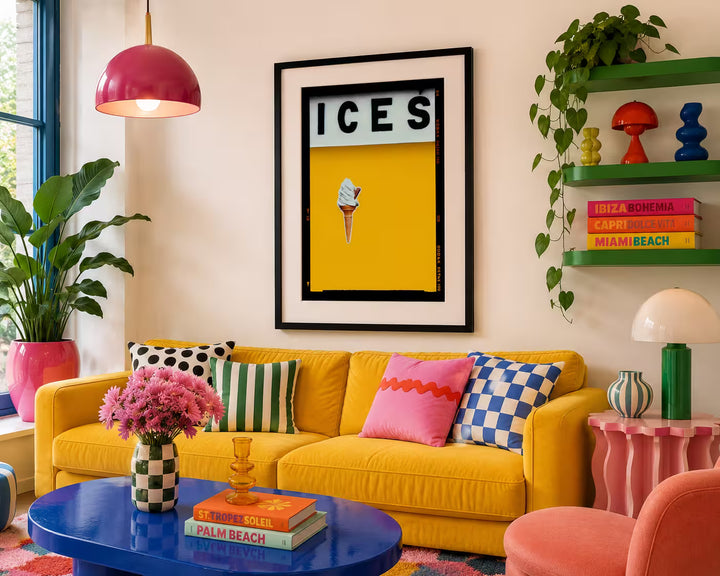 Richard Heeps Ices (Mustard Yellow) in situ