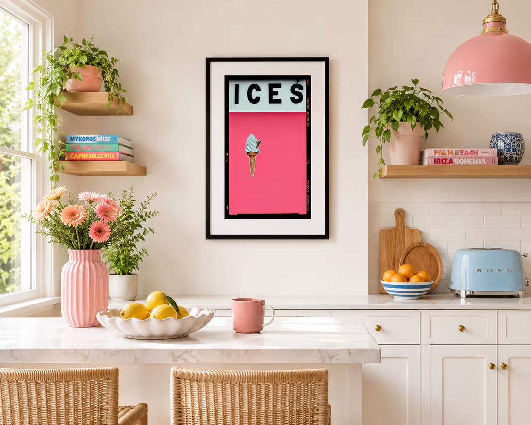 Richard Heeps Ices (Pink Lemonade) in situ