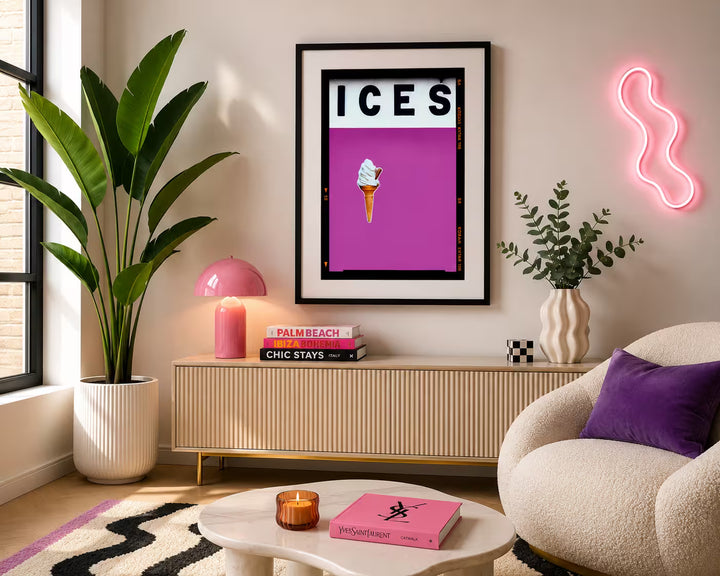 Richard Heeps Ices (Plum) in situ