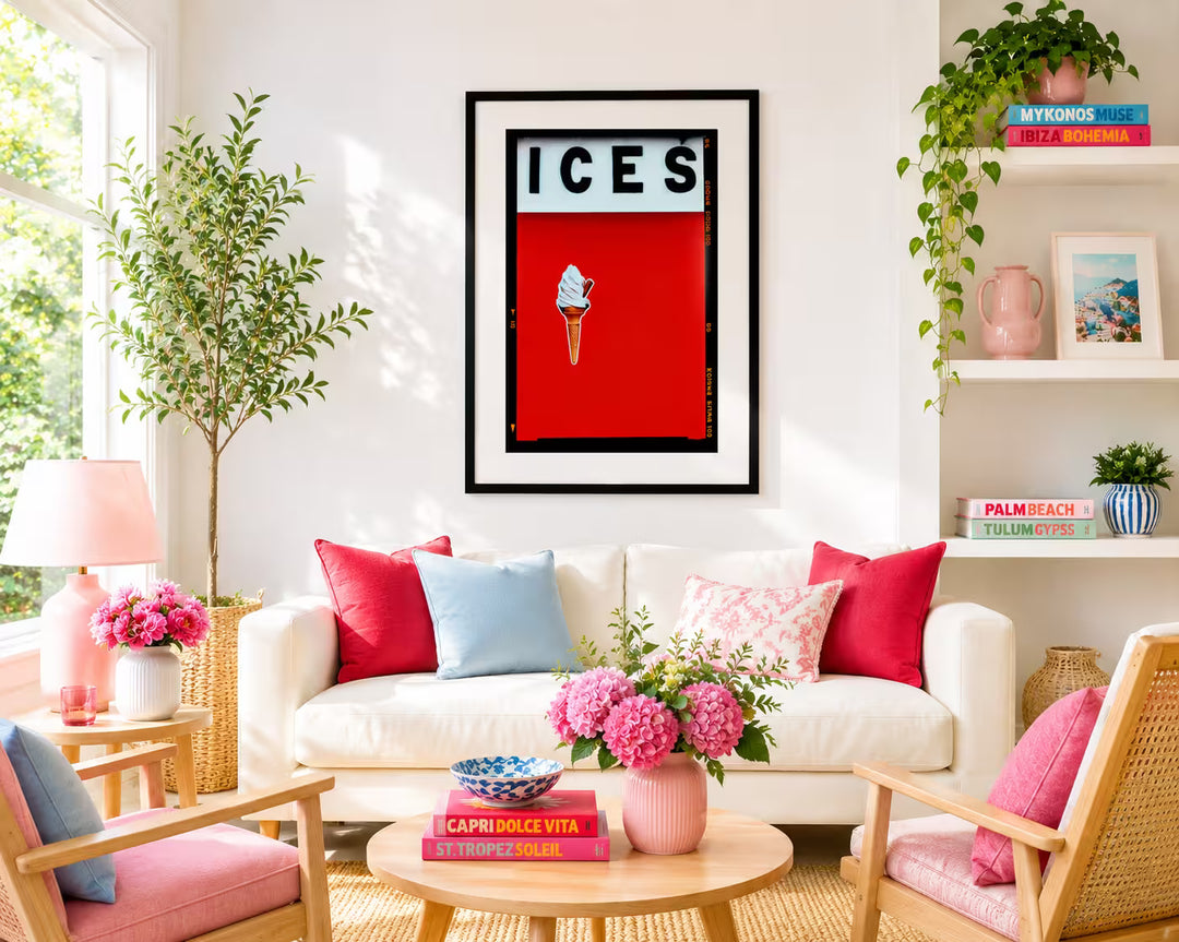 Richard Heeps Ices (Red) in situ