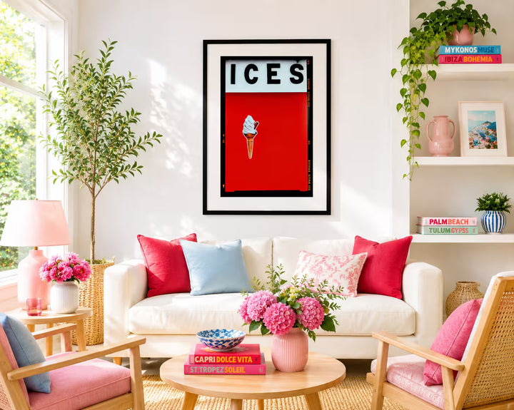 Richard Heeps Ices (Red) in situ