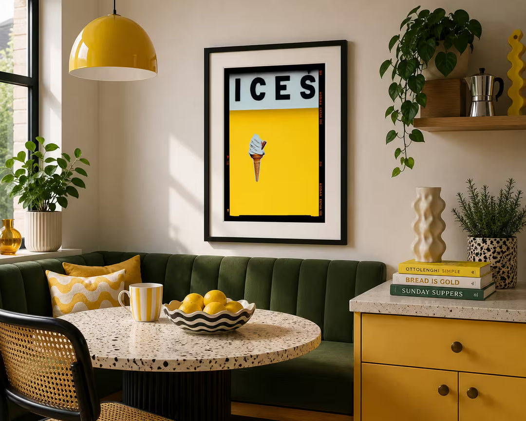 Richard Heeps Ices (Sherbert Yellow) in situ