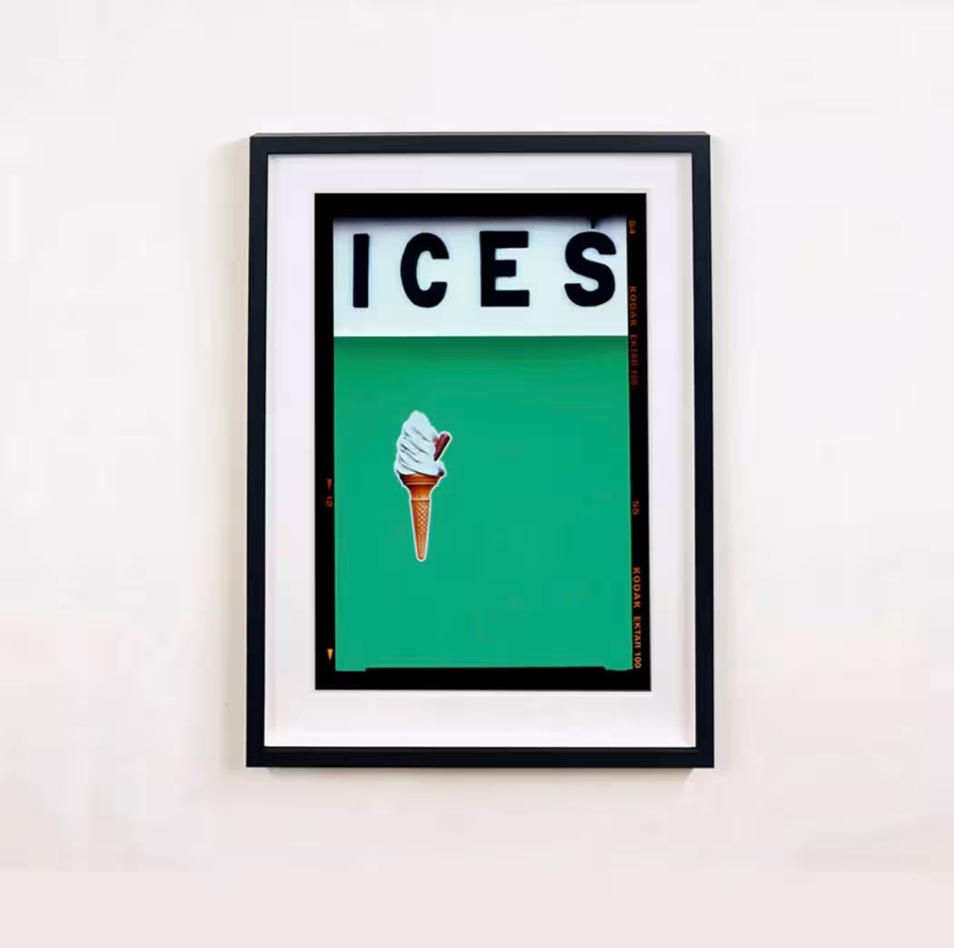 Richard Heeps Ices (Viridian) Framed